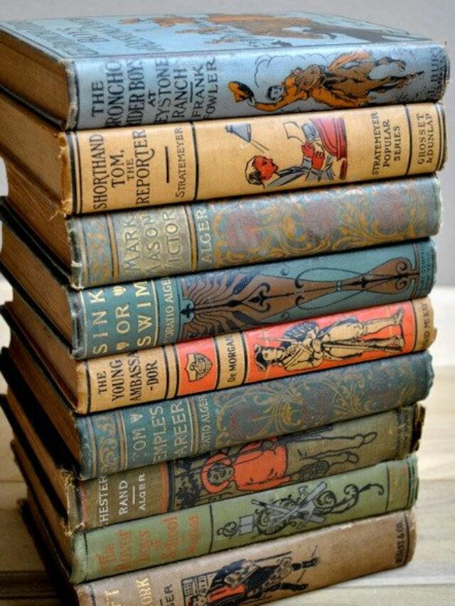 Antique Children's Books_