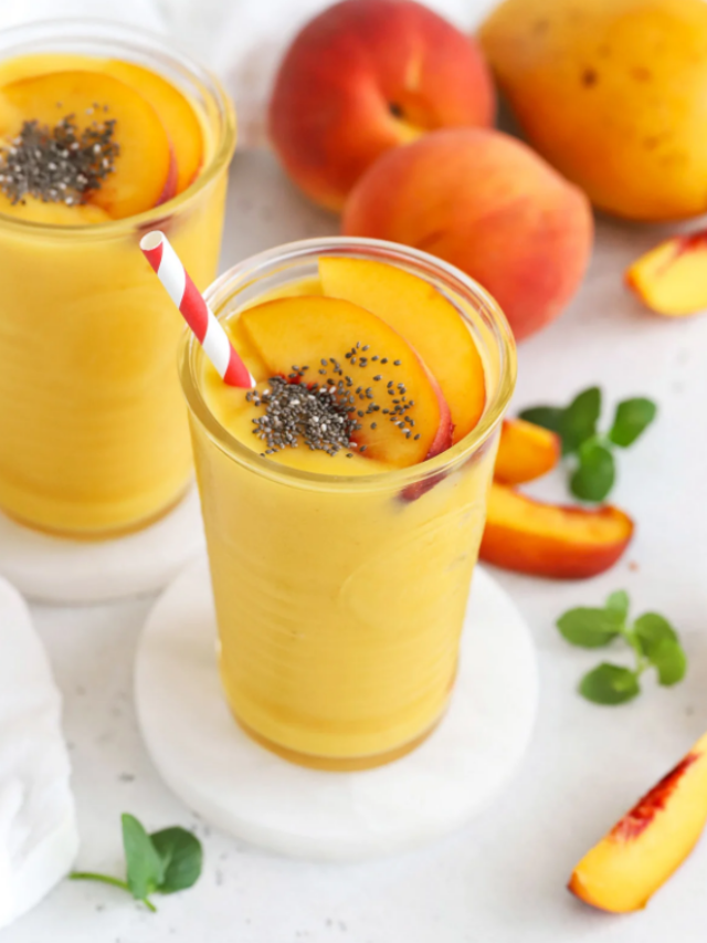 10 Mango Peach Smoothie Recipes to Keep You Cool