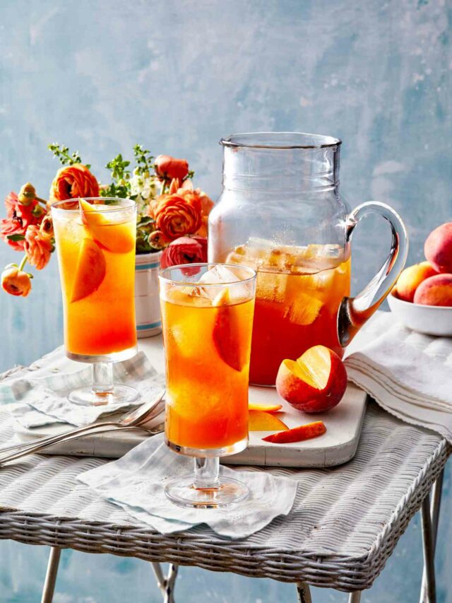 Bourbon Peach Iced Tea Recipe