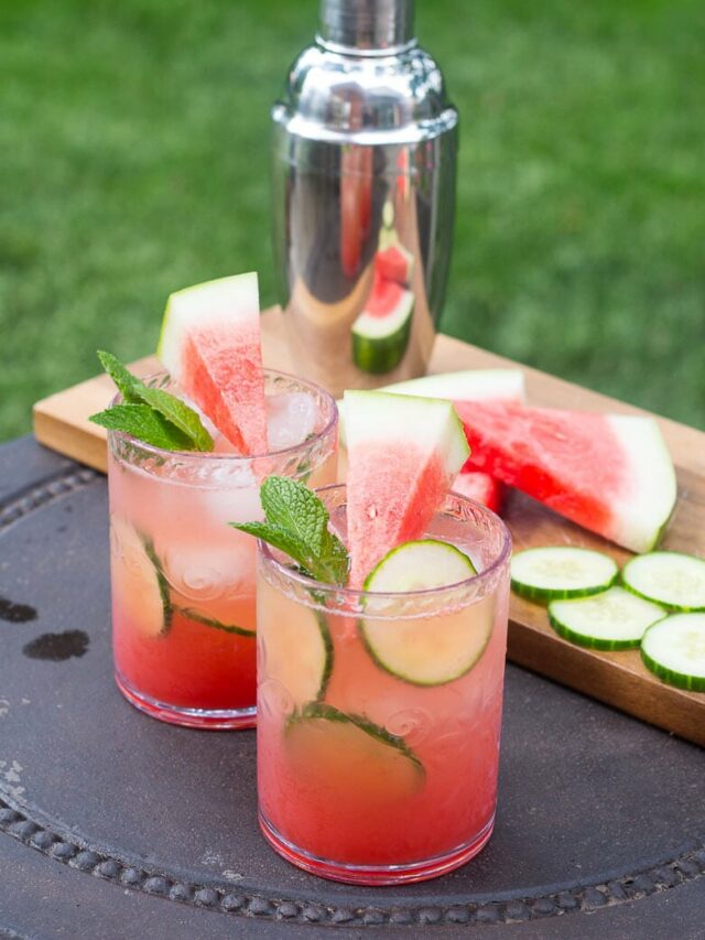 Cucumber-Melon Mojito Recipe