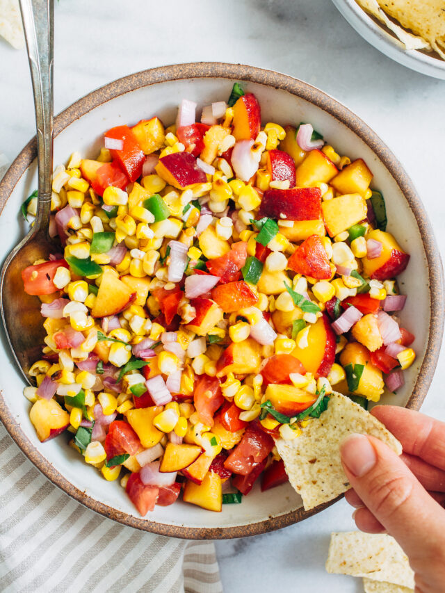 TJ's Copycat Peach Salsa Recipe