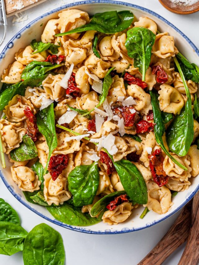 Tuscan Tortellini Salad Recipe