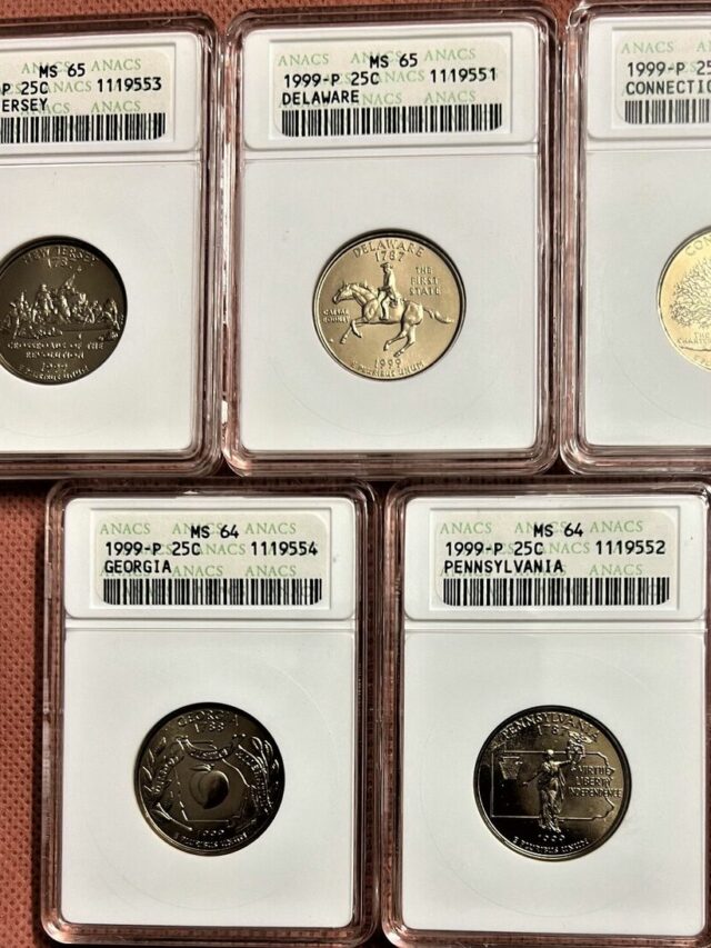 10 Rare 50 States and Territories Quarters