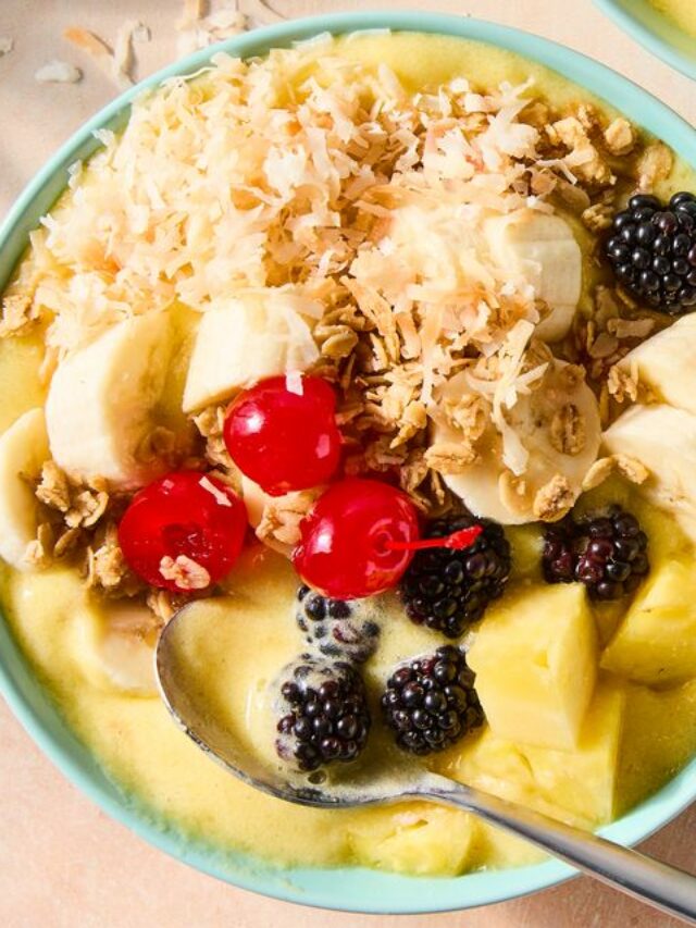 Dole Whip Smoothie Bowl Recipe