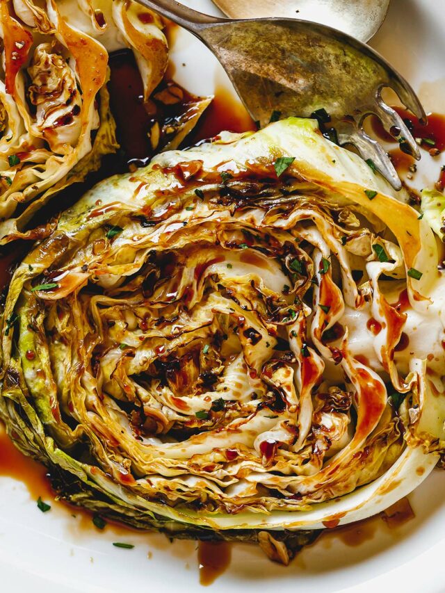 Grilled Cabbage Steaks Recipe