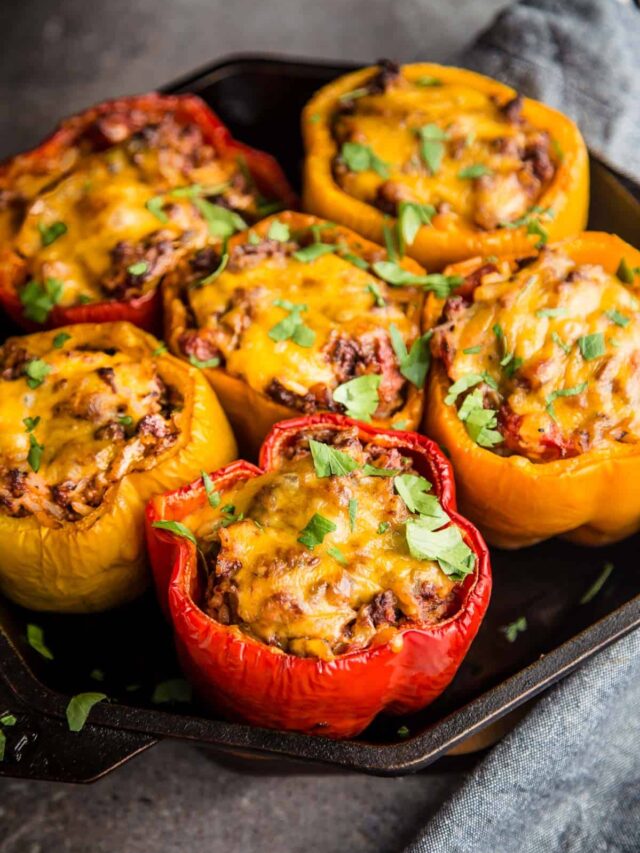 Grilled Stuffed Peppers Recipe