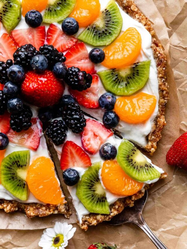 No-Bake Fruit & Granola Tart Recipe