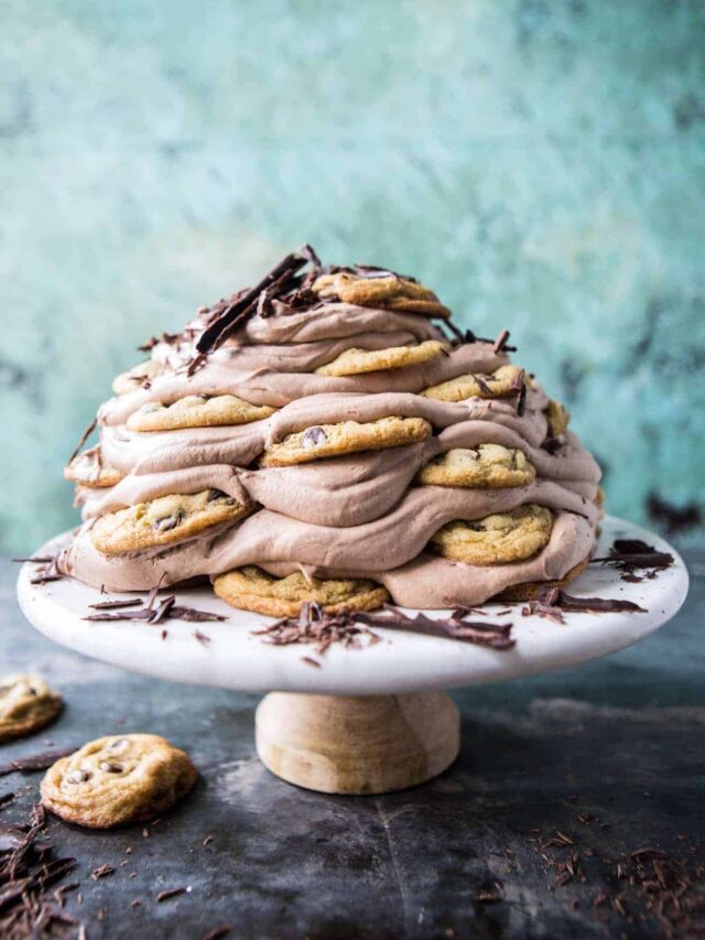 Delicious Milk 'N' Cookies Icebox Cake Recipe