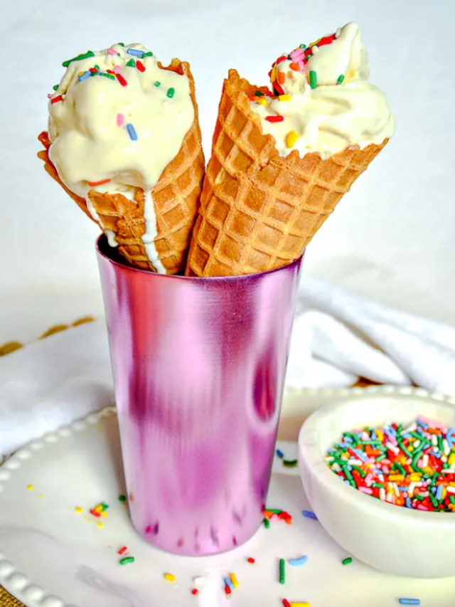 Homemade Soft Serve Ice Cream Recipe (No Machine)