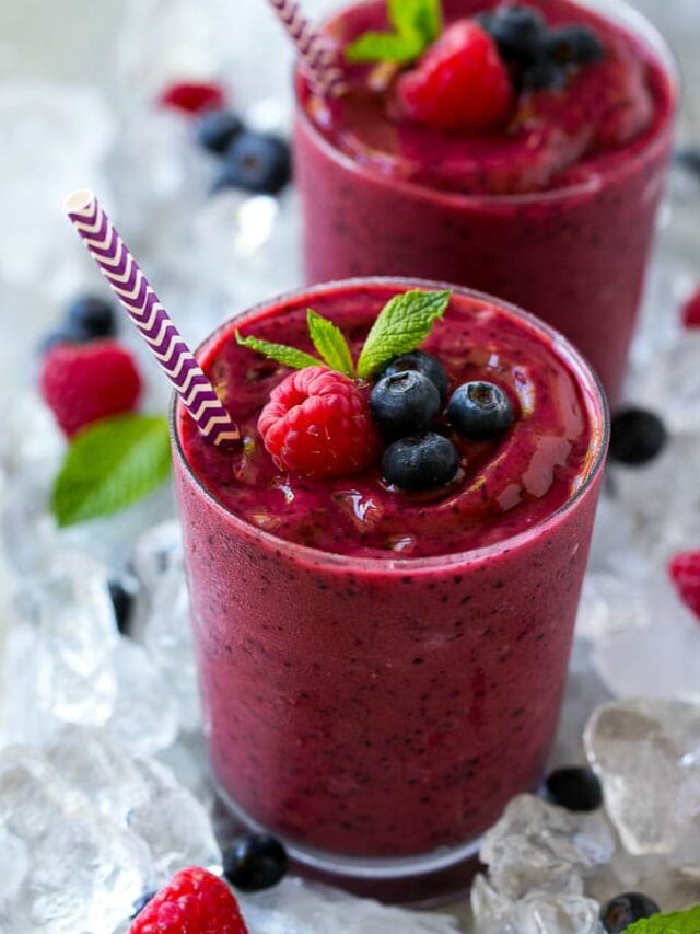 10 Easy & Healthy Frozen Fruit Smoothie Recipes