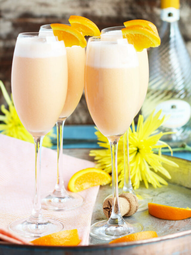 Creamsicle Mimosas Recipe