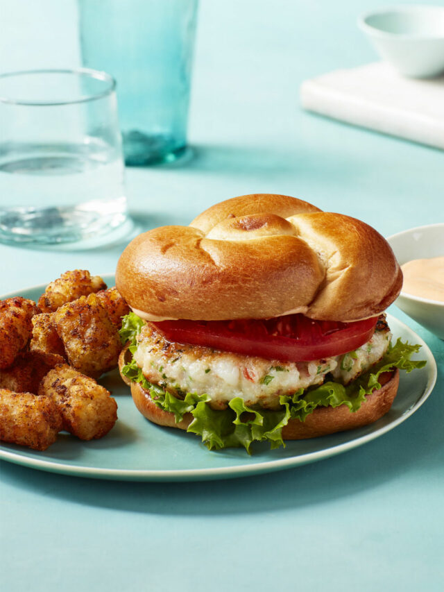 Delicious Shrimp Po' Boy Burger Recipe