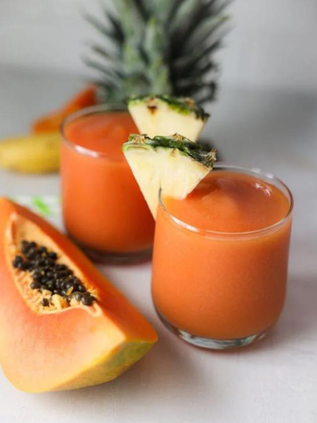 top 10 Healthy Papaya Pineapple Smoothies